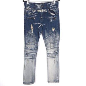 Kloud9 LIMITED EDITION Men’s Jeans Span Distressed Zip Pockets Size‎ 32x32